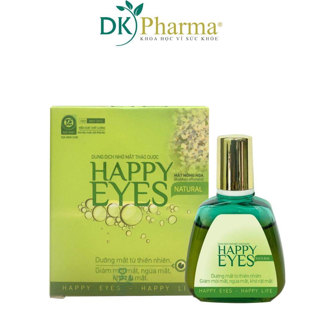 DUNG DỊCH NHỎ MẮT HAPPY EYES NATURAL 15ML