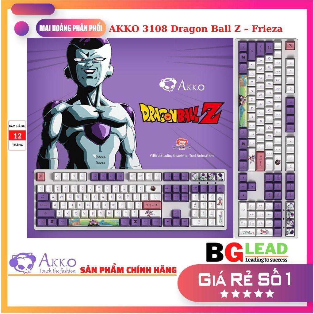 Bàn phím cơ AKKO 3108 Dragon Ball Z – Frieza (Akko switch) hàng chính hãng