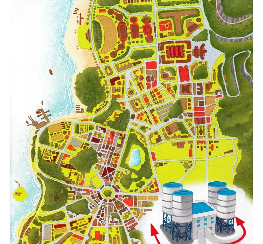 Sách Thế Giới Xe Công Trình - Xe Trộn Bê Tông Vất Vả