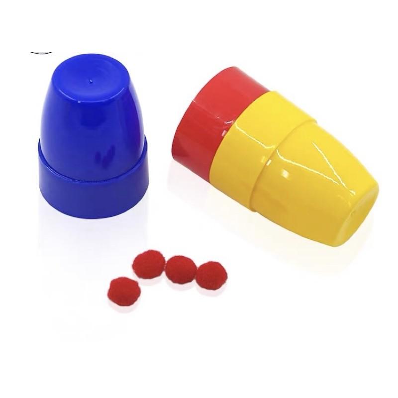 BÓNG XUYÊN CỐC ẢO THUẬT - CUP AND BALL MAGIC