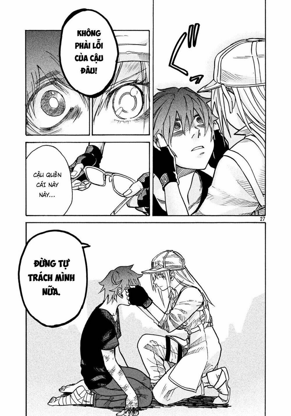 biệt đội tế bào black - hataraku saibou black chapter 8 27