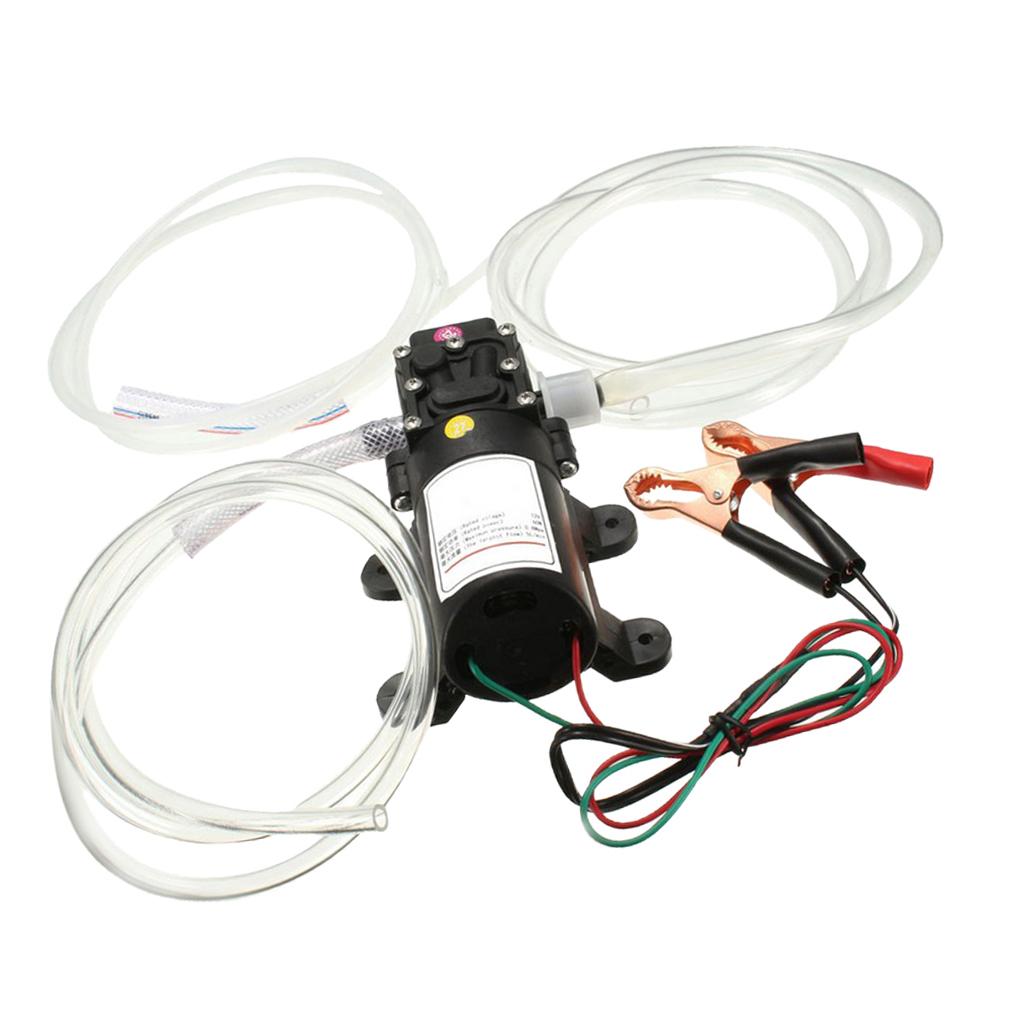 DC 12V Transfer Pump Extractor Oil Fluid Siphon Car Auto