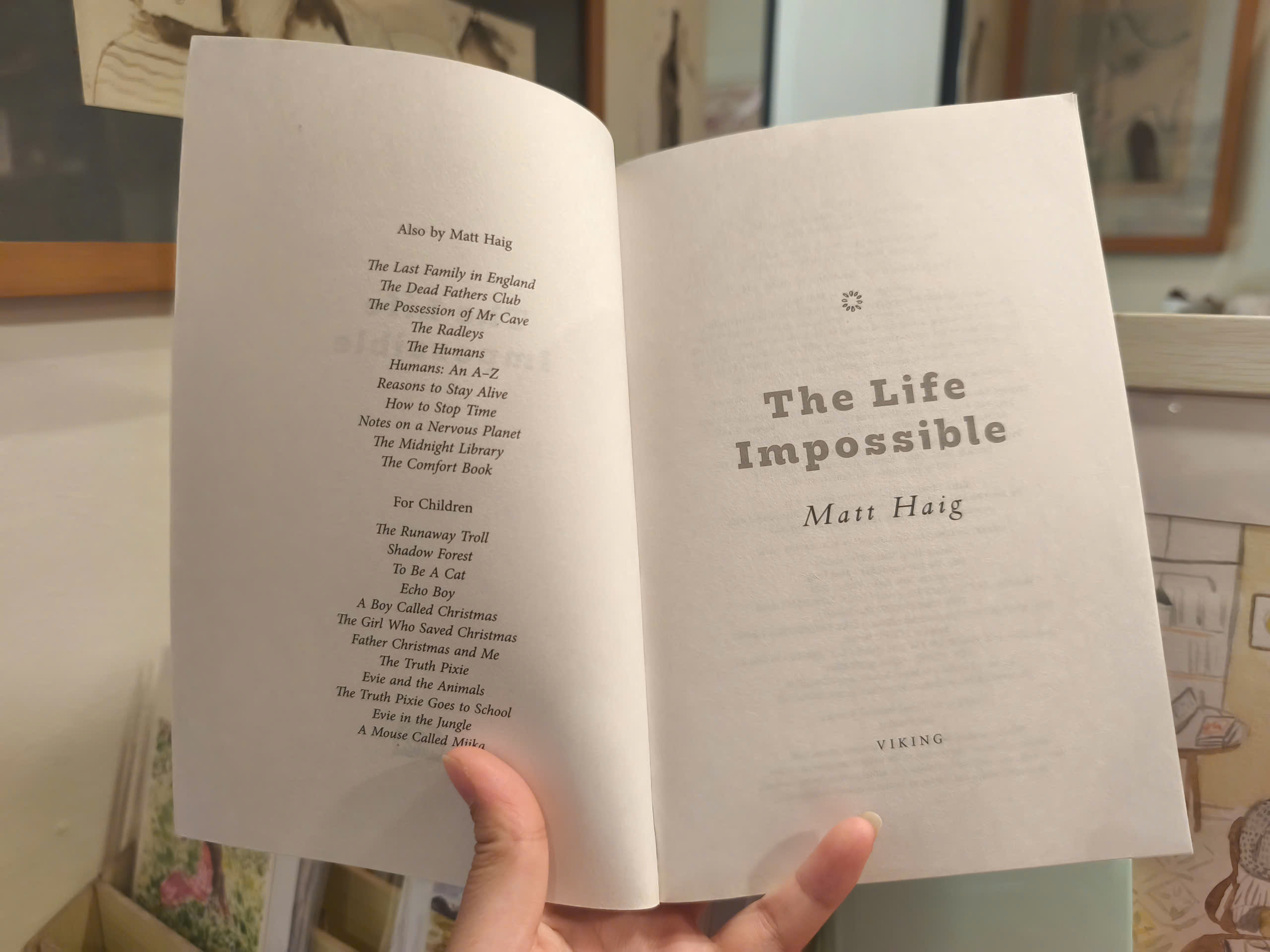 Sách - The Life Impossible by Matt Haig - Best Literature &amp; Fiction