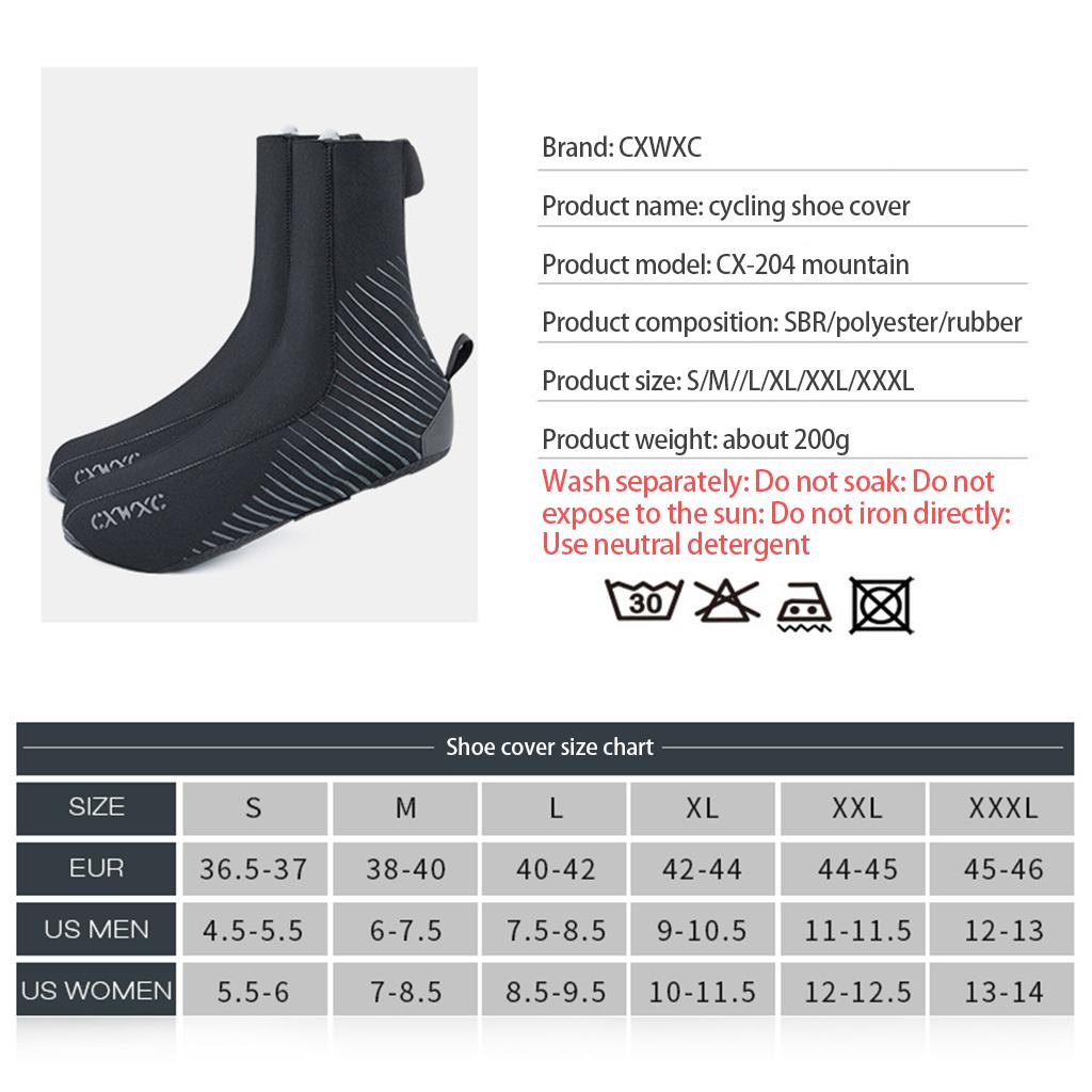 Cycling Boots Shoe Cover Warmer Footwear Booties Rain for Climbing Fishing