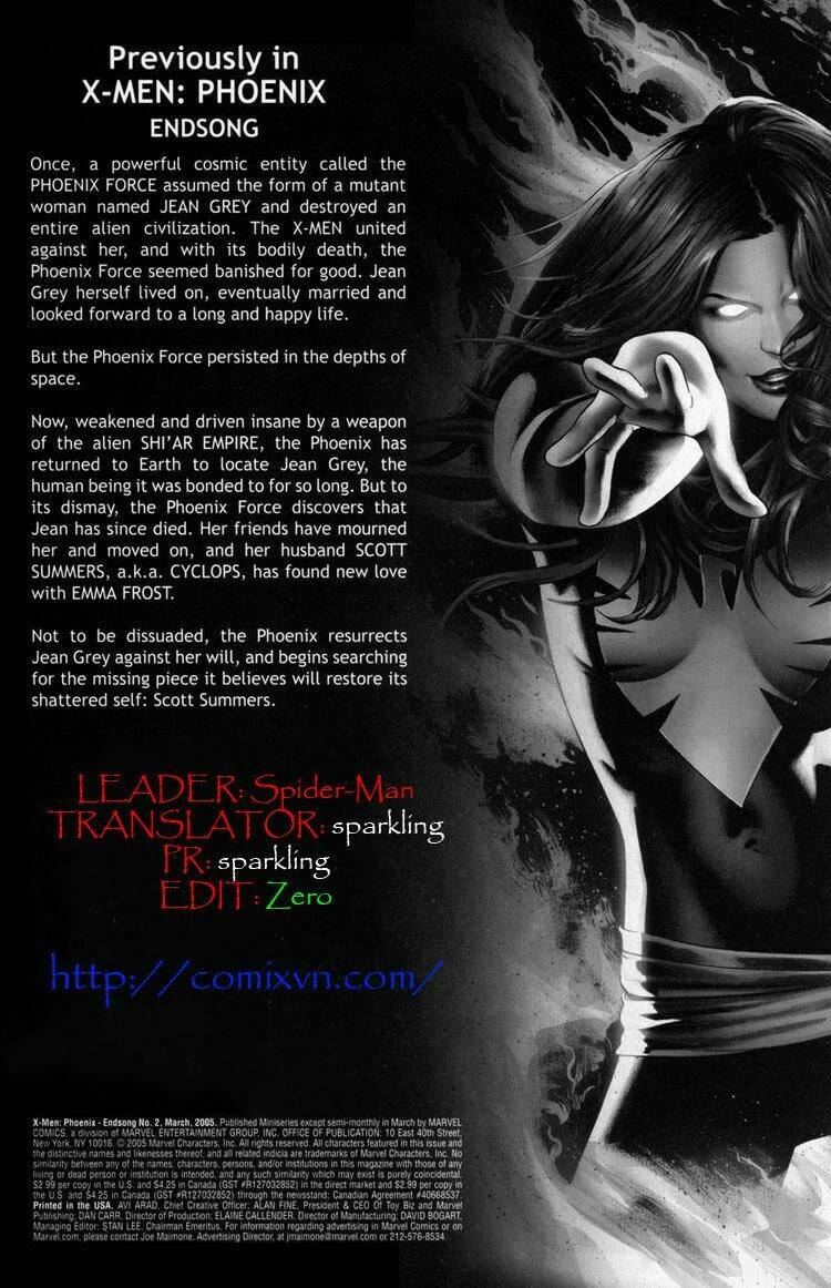 x-men phoenix endsong chapter 2 2