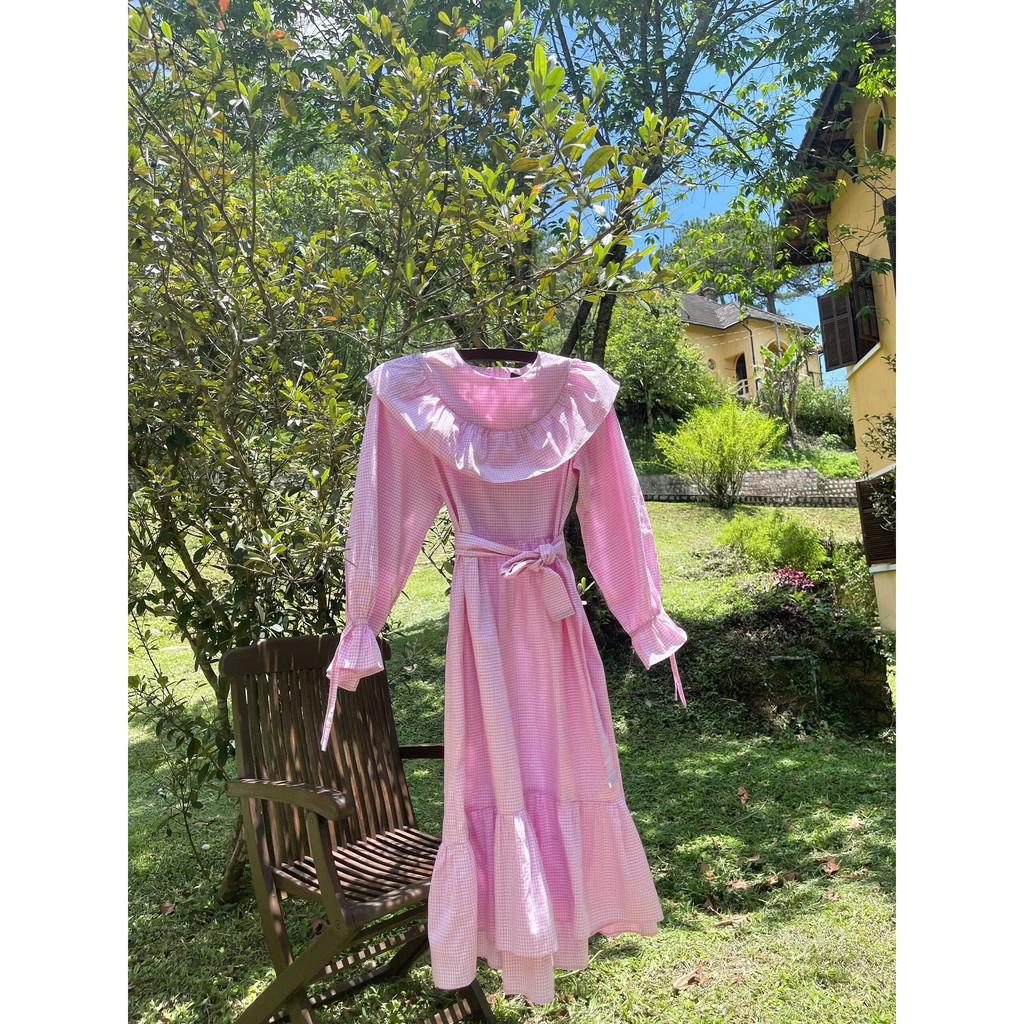 LIIN - Đầm dài tay xinh xắn tông màu pastel