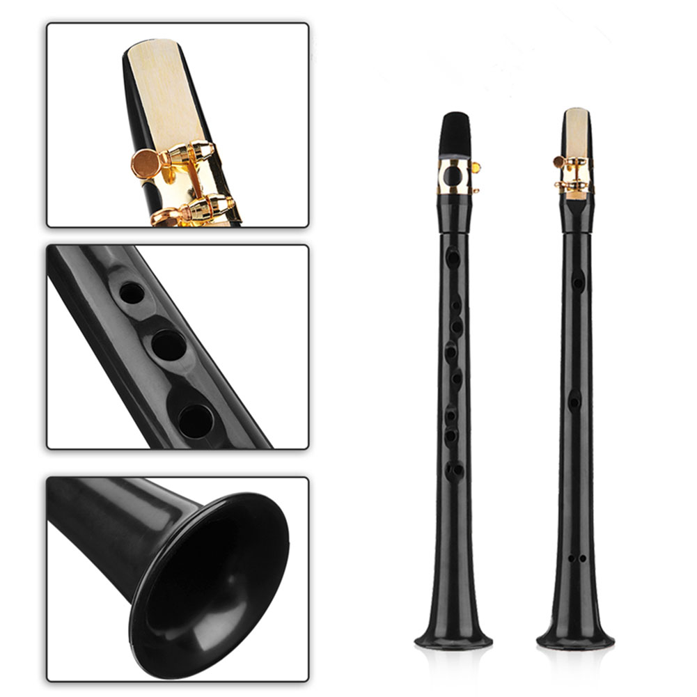 Kèn Saxophone Mini Cầm Tay Kèm Túi Đựng - Đen