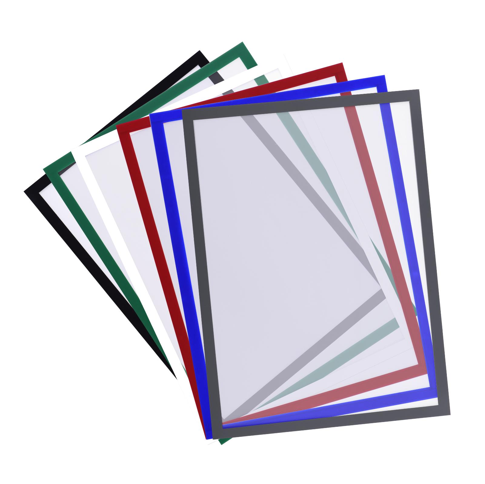 Magnetic File Frame Transparent PVC Document Display Frame for A4 Size Letter Paper Photo Picture Work Schedule