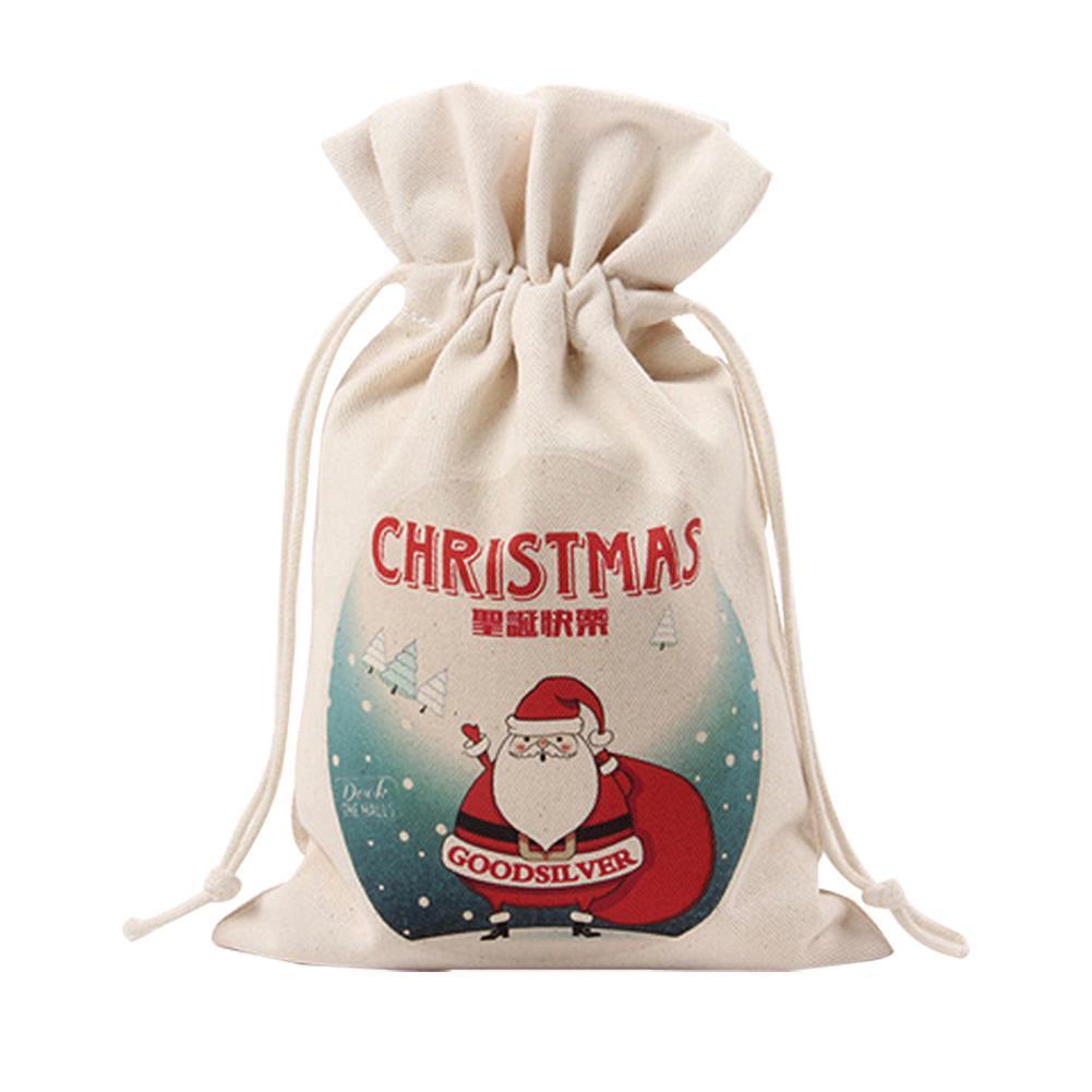 Túi đựng kẹo họa tiết giáng sinh dễ thương xinh xắn