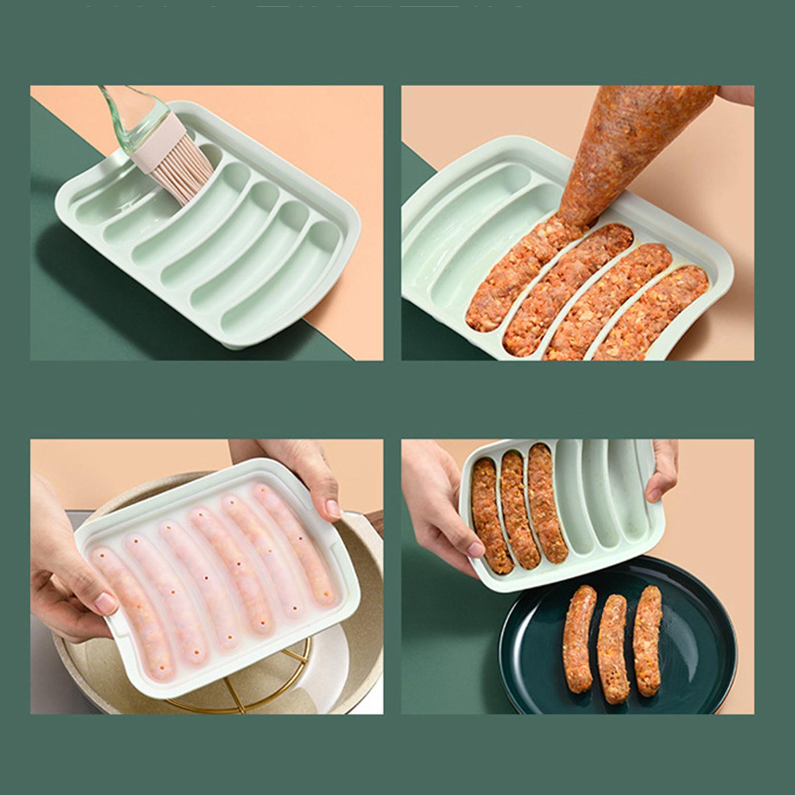 Silicone Sausage Supplementary Sausage Cavity for DIY Breakfast Hot Dog