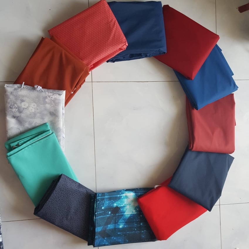 Áo Trùm Máy Giặt Cửa Trước Bọc Máy Giặt Cửa Ngang Vải Dù Siêu Bền Chống Thấm Chống Nắng Chống Mưa cho máy từ 7-8kg kích thước 60x60x85cm - Giao màu ngẫu nhiên