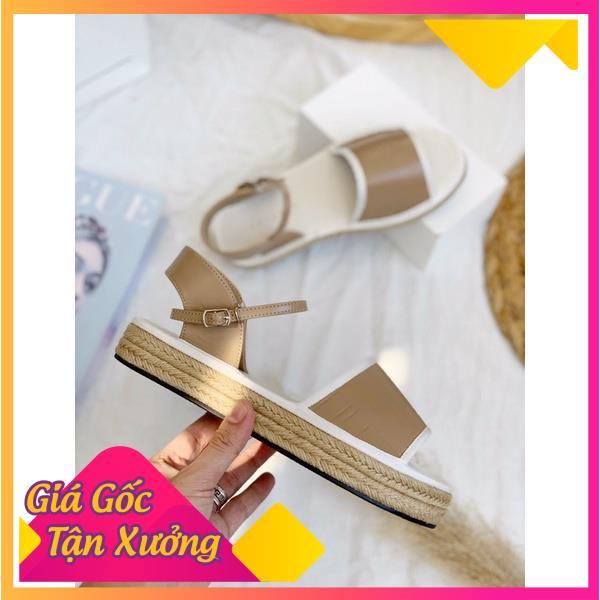 Sandal xuồng cối 3cm - Hàng VNXK