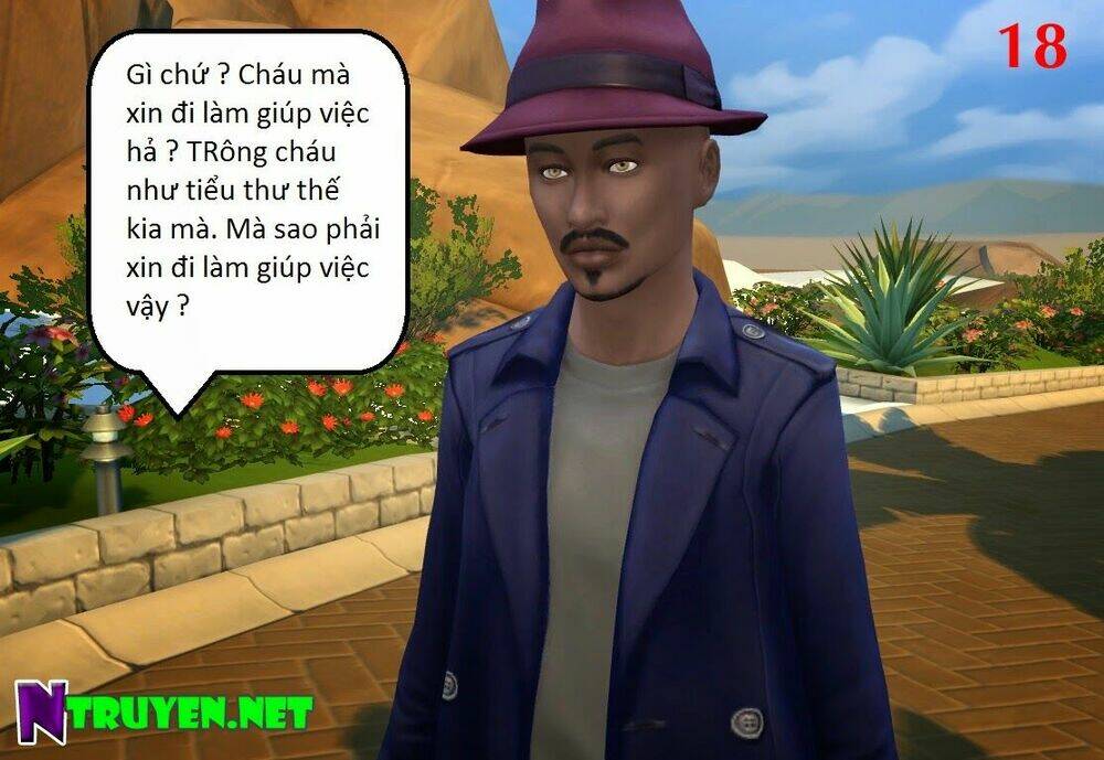 mysterious girl - truyện sims chapter 2 16