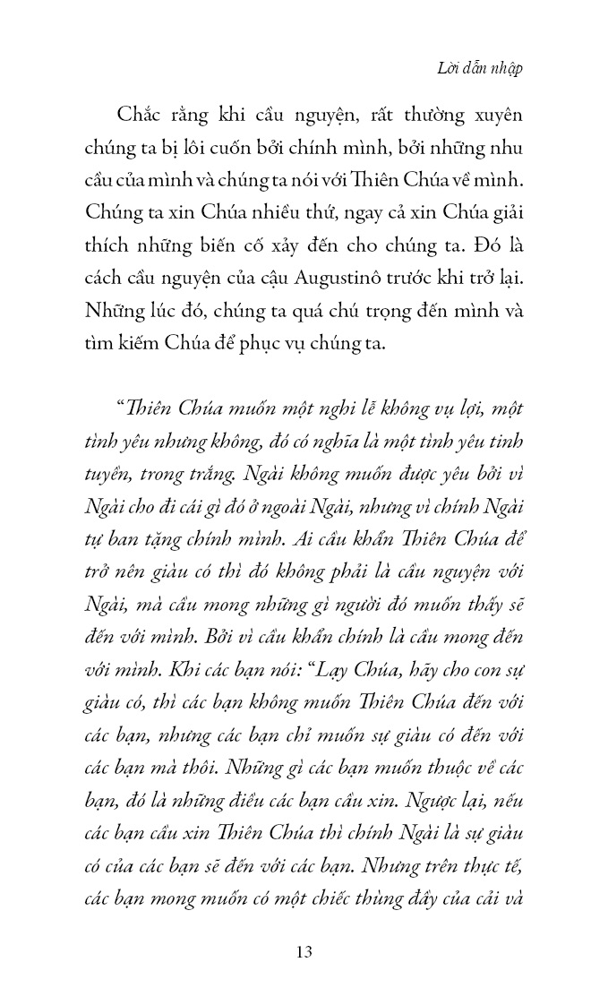 CẦU NGUYỆN 15 NGÀY VỚI THÁNH AUGUSTINÔ