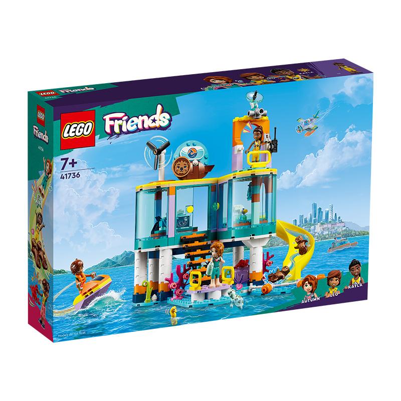 Đồ Chơi Lắp Ráp Trung Tâm Cứu Hộ Sinh Vật Biển Lego Friends 41736 (376 chi tiết)