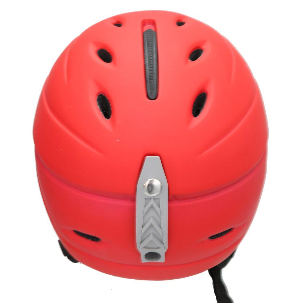 Lightweight Durable Ski Snowboard Helmet Men Women With Detachable Earmuffs 55-60cm - 4 Colors