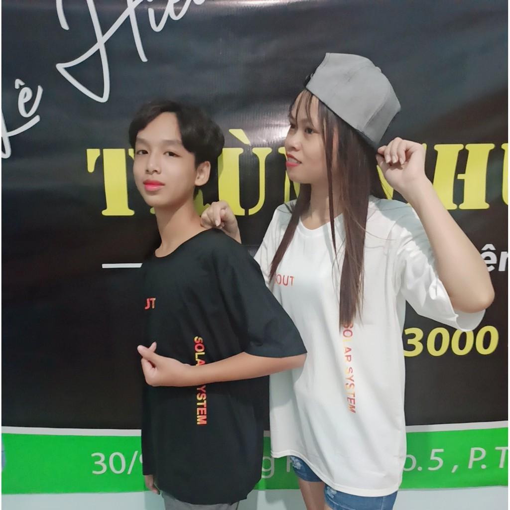 Áo thun tay lỡ Unisex Freesize từ 40-70kg
