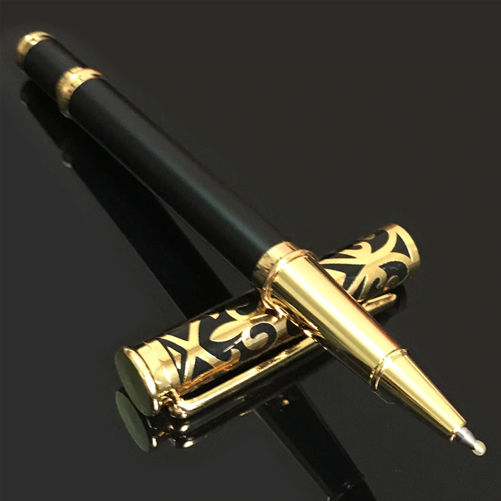 Bút ký Lộc phát GOLD 168 - Đen