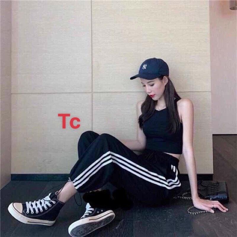 QUẦN ỐNG RỘNG CULLOTES UMI 3 SỌC RÚT GẤU 906