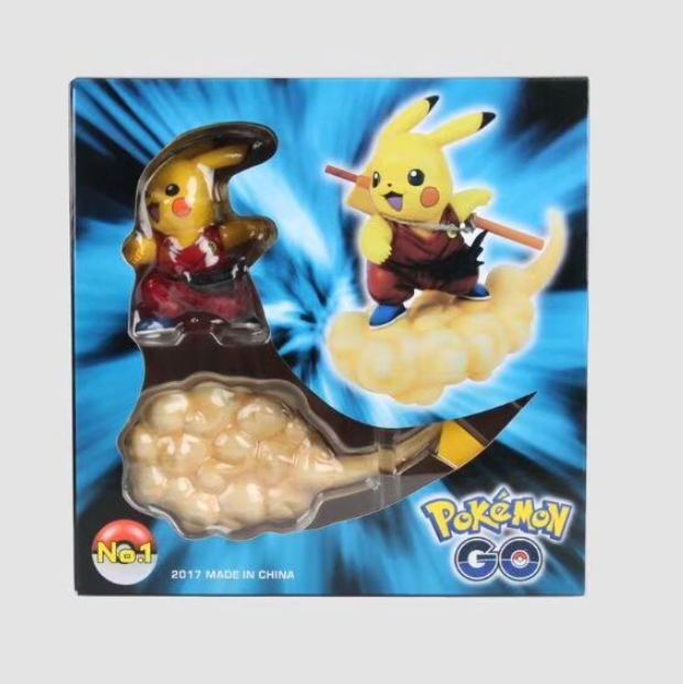 Mô Hình Pokesmon Pikachu songoku cưỡi mây