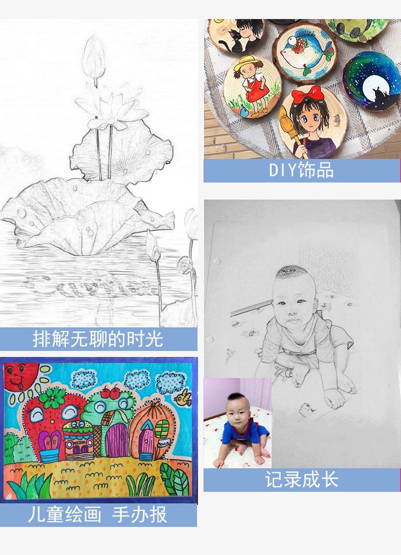 Giao hàng nhanh bảng vẽ tranh phẳng bản sao chép bảng điện thoại di động phác thảo khung chiếu giá vẽ bảng viết tay bảng phác thảo bảng vẽ