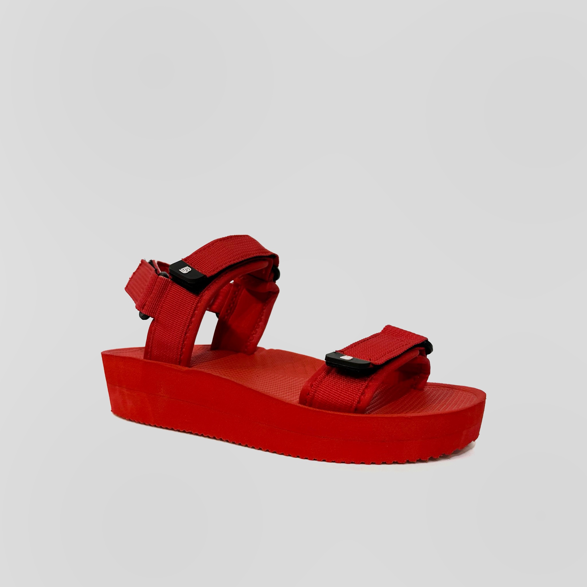 Giày Sandal Nữ The Bily 03W Quai Ngang - Màu Đỏ BL03WD 