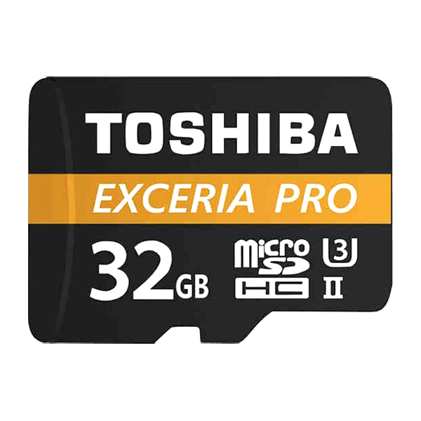 Thẻ Nhớ MicroSDHC Toshiba Exceria Pro M501 32GB UHS-II U3 hỗ trợ 4K tốc độ lên đến 270MB/s - Hàng Chính Hãng