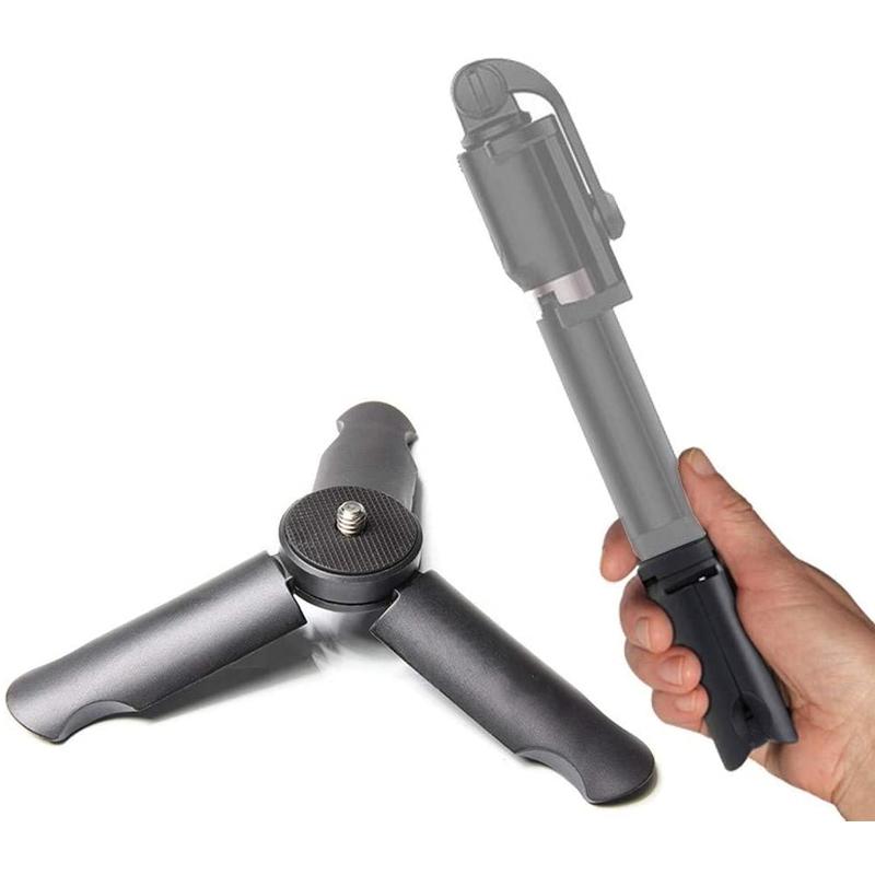 Chân Máy Mini Cho Điện Thoại Thông Minh Giá Đỡ Điện Thoại Tripod Monopod Cho Gopro DJI OSMO SJCAM Di Động Chân Máy Có Thể Gập Lại