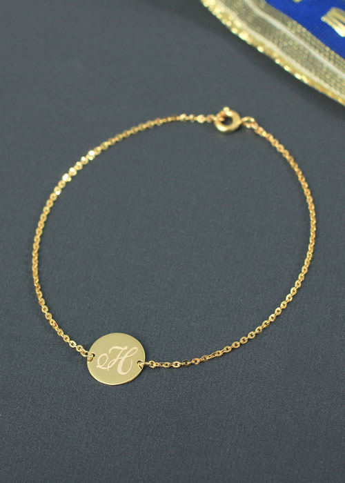 Lắc tay vàng tây JL1012 chữ H Jyme Jewelry