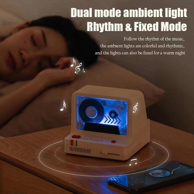 RGB Loa Nghe Nhạc Bluetooth Không Dây Mini Loa Di động Dễ Thương Loa Bluetooth