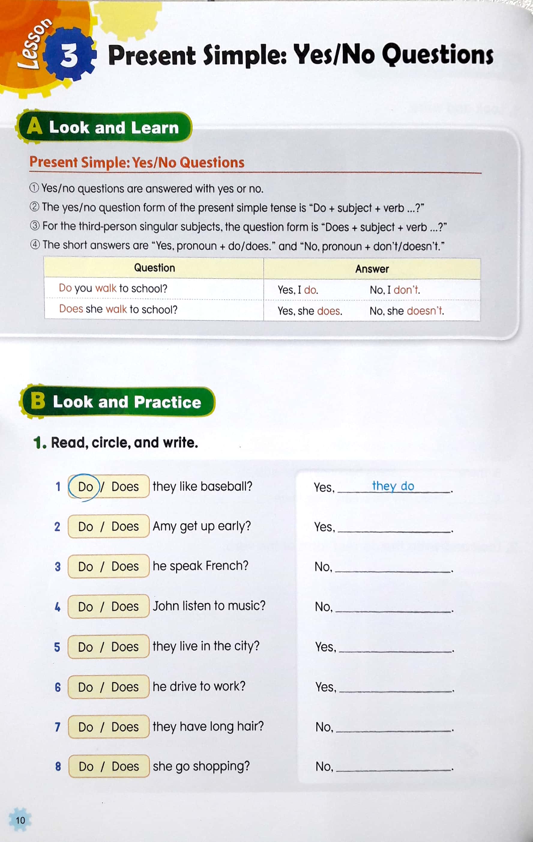 My First Grammar 3 Workbook (2nd Ed.)