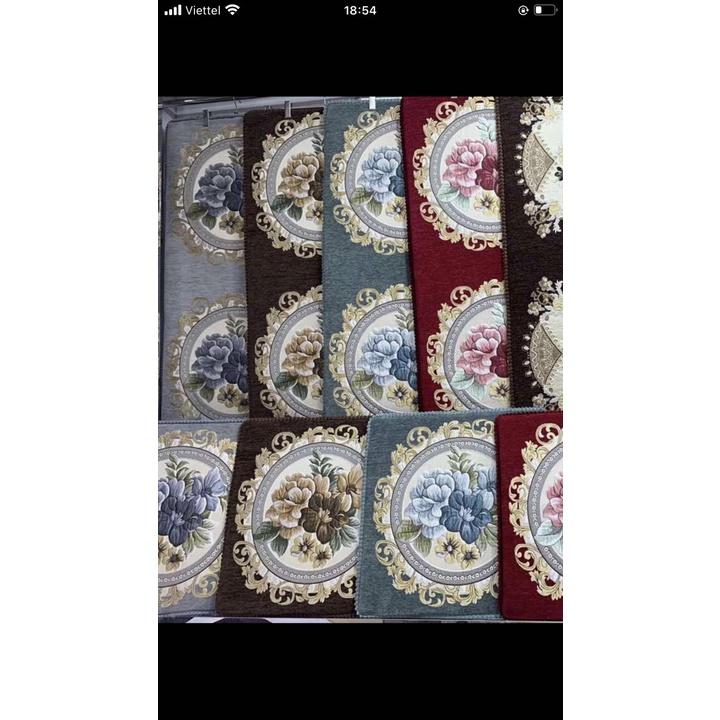 Thảm trải ghế tây âu, Thảm trải trên ghế gỗ êm ái sang trọng giá rẻ