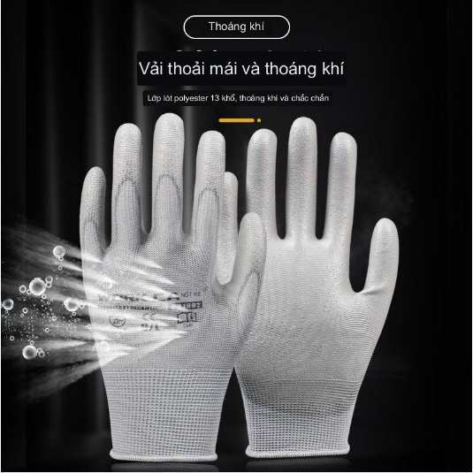 BAO TAY LAO ĐỘNG Chống Cắt Xước Cách Điện Chống bám dầu WORKCARE GLOVE