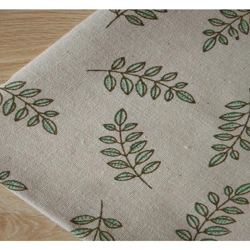 Vải Bố Vải Canvas Decor Trang Trí May Rèm Làm Khăn Bàn Hoạ Tiết Hoa Lá Thổ Cẩm Con Vật