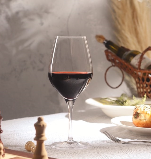 Ly Vang Đỏ Stoelzle Exquisit Red Wine Glass 480ml - Hình Dáng Cổ Điển - Hoàn Hảo Khi Thưởng Thức Các Loại Rượu Chianti Classico, Chianti Riserva Hay Montepulciano