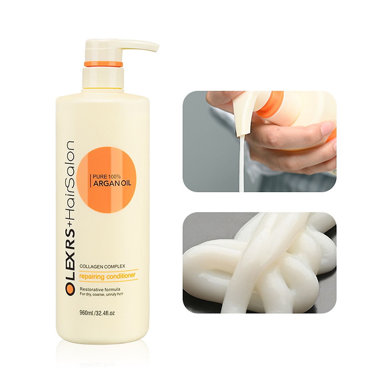 Dầu gội xả ***Olexrs*** Hair Salon 960ml, phục hồi ngừa rụng kích mọc tóc *MỀM MƯỢT* NGĂN GÃY RỤNG MỌC TÓC