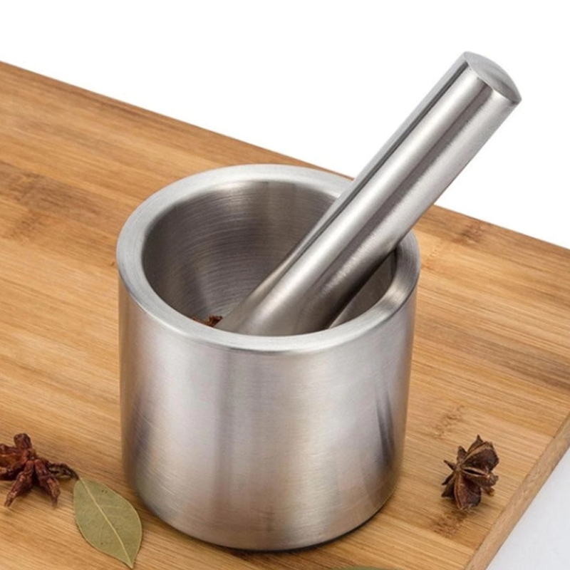 Bộ chày cối Inox 2 lớp