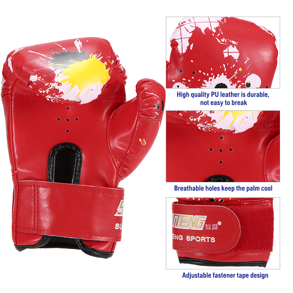 SUTENG Găng tay đấm bốc, chơi boxing dành cho trẻ em