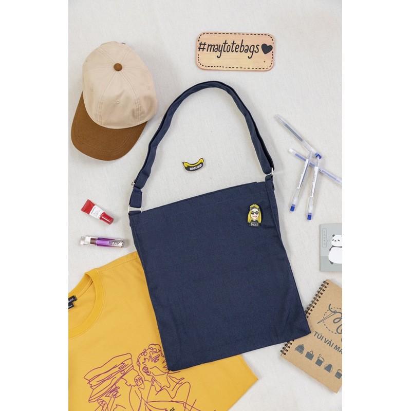 Túi vải trơn đeo chéo - May’s Tote Bag