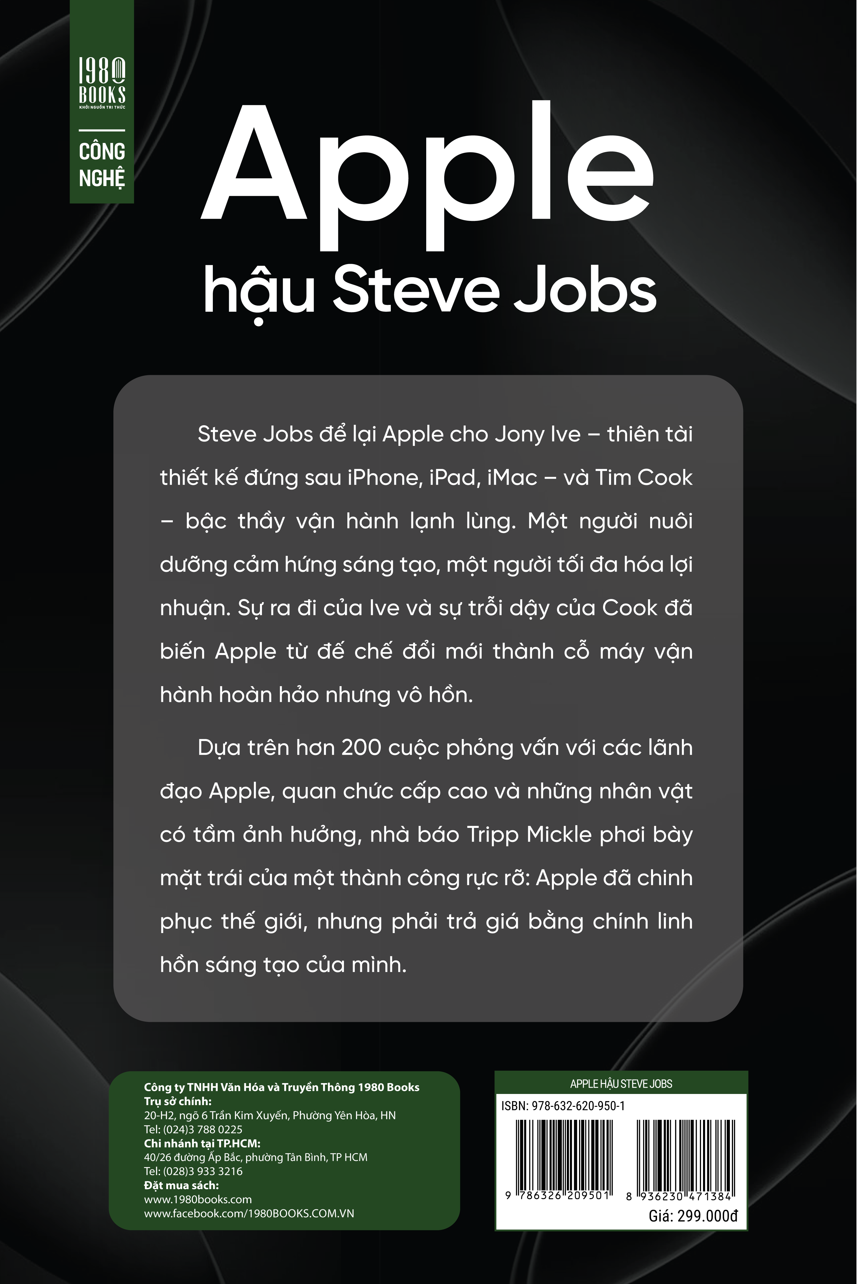 Sách Apple Hậu Steve Jobs