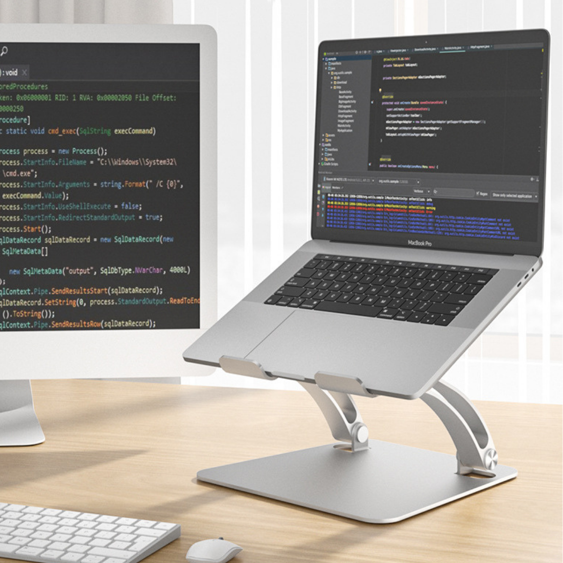 Giá Đỡ Máy Tính, Laptop Máy Tính Bảng Chất Liệu Hợp Kim Nhôm Cao Cấp Hỗ Trợ Tản Nhiệt Chống Mỏi Cổ, Vai, Gáy. Hàng Chính Hãng Tamayoko