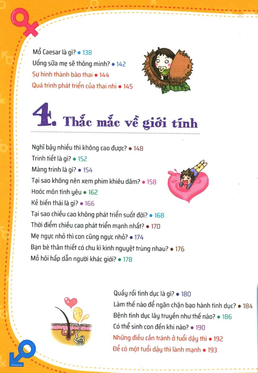 Quiz! Khoa Học Kì Thú - Dậy Thì Giới Tính (Tái Bản 2024)