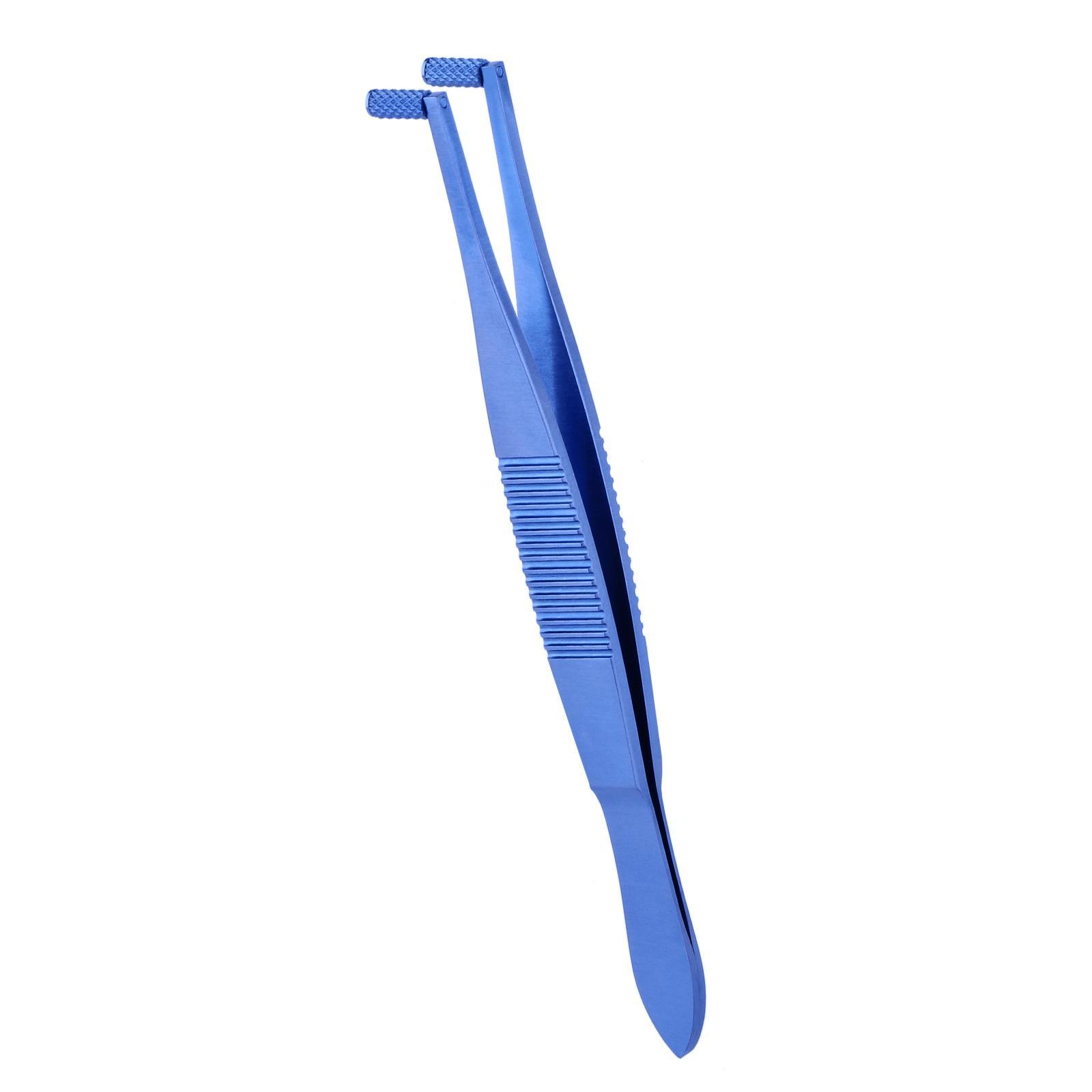 2pcs Stainless Steel Meibomian Gland Forceps Double Eyelid Massage Tweezers