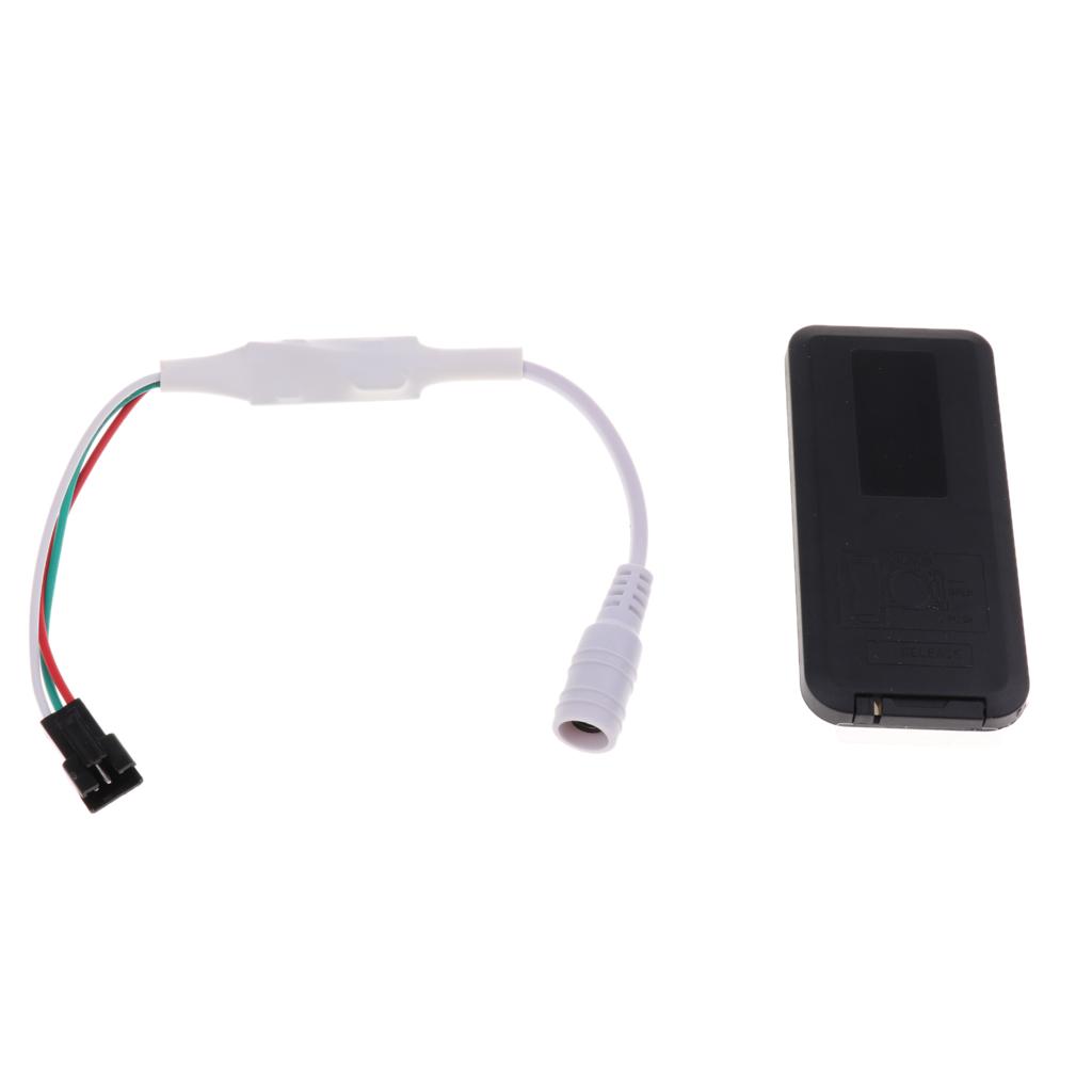 DC 5-24V RF Mini Wireless Remote Controller Dimmer For LED Strip Light