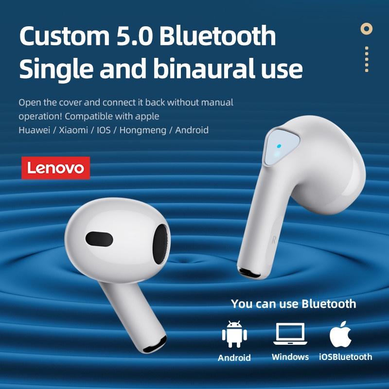 Tai Nghe Bluetooth Không Dây Lenovo LP80 TWS Chống Thấm Nước Điều Khiển Cảm Ứng-Hàng chính hãng