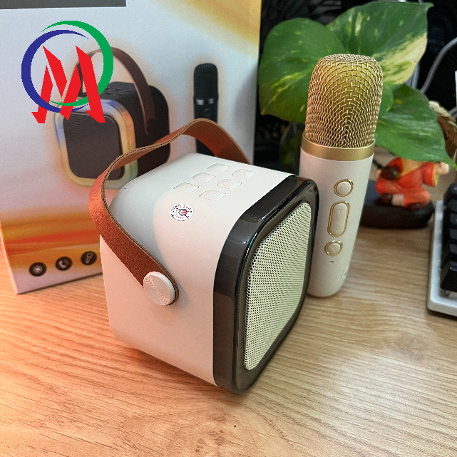 Loa Karaoke Mini EHOONA K12 tặng kèm micro không dây âm thanh hay, thích hợp cho không giản nhỏ, du lịch, picnic