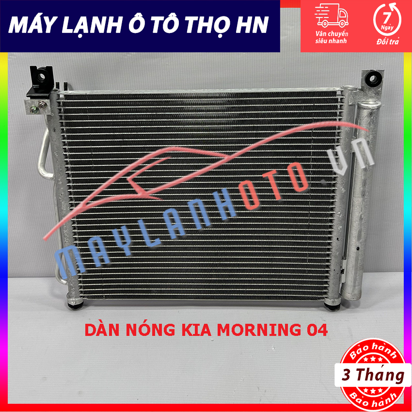 Dàn (giàn) nóng Kia Morning 2004 Hàng xịn Hàn Quốc (hàng chính hãng nhập khẩu trực tiếp)