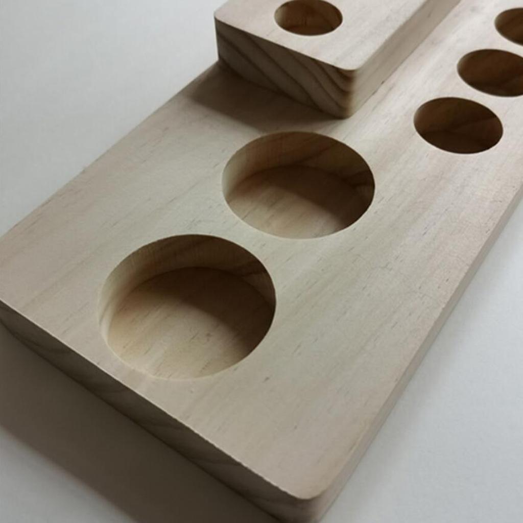 Essential Oil Storage Rack Display Stand Wood Rack Holder 01