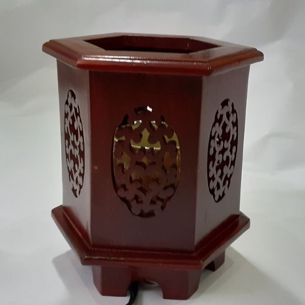 Đèn xông tinh dầu gỗ hương- Chữ Phúc