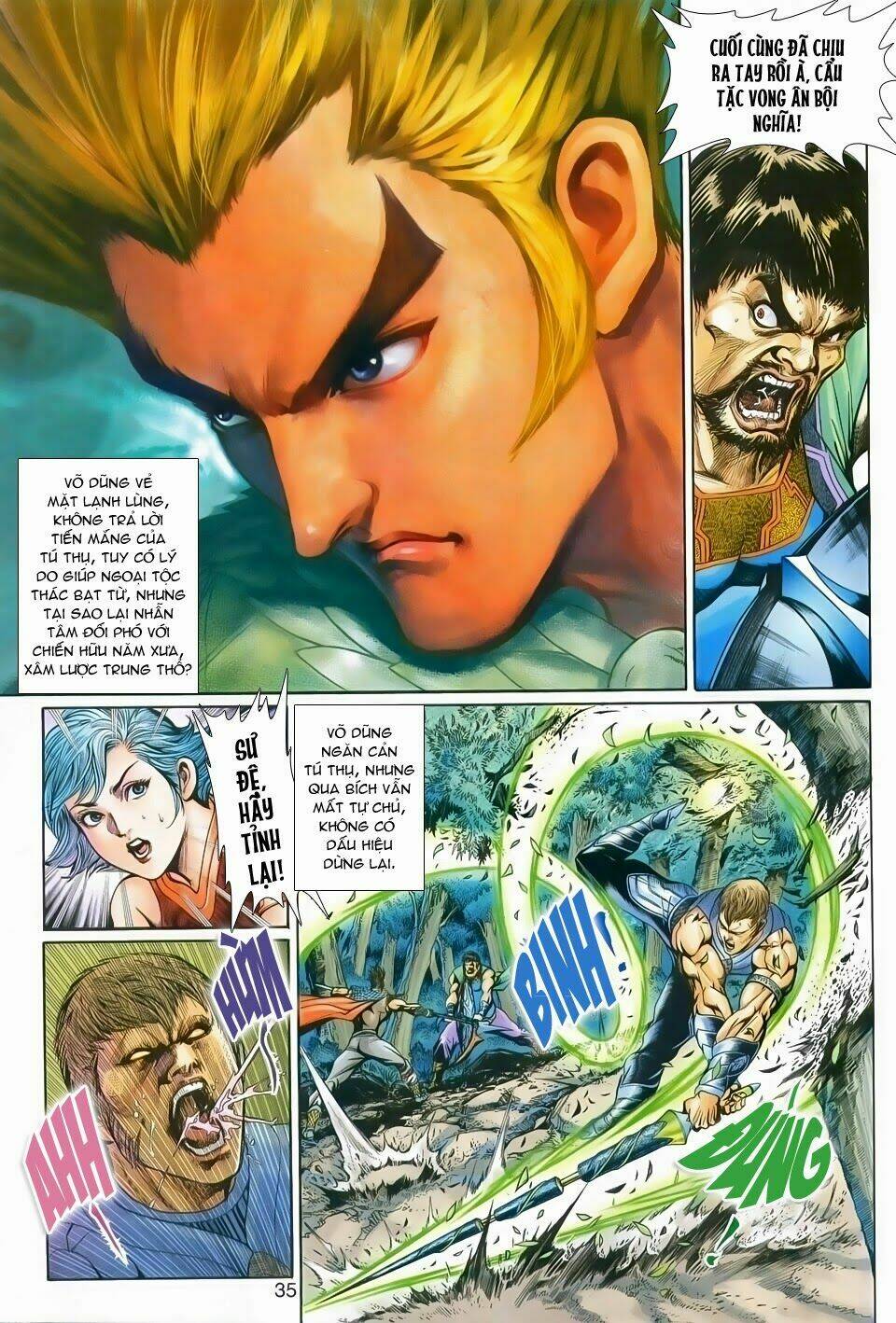 thần binh tiền truyện 1 - đỉnh phong tuyệt chiến chapter 1 32